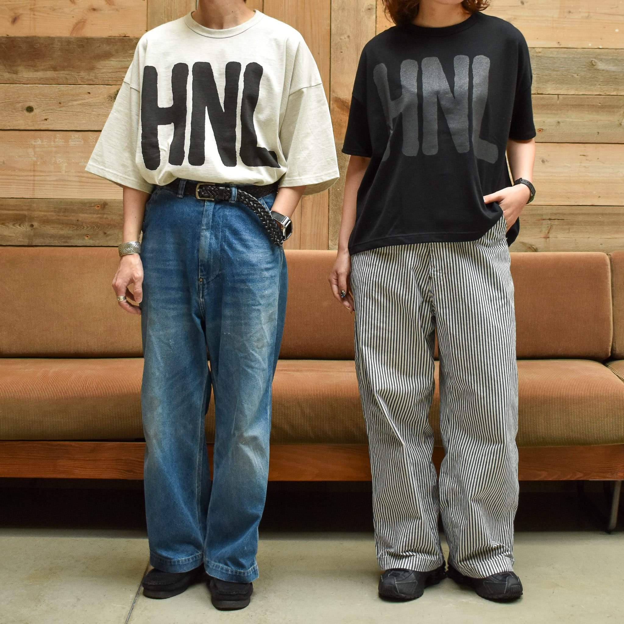HNL T-shirt 着用
