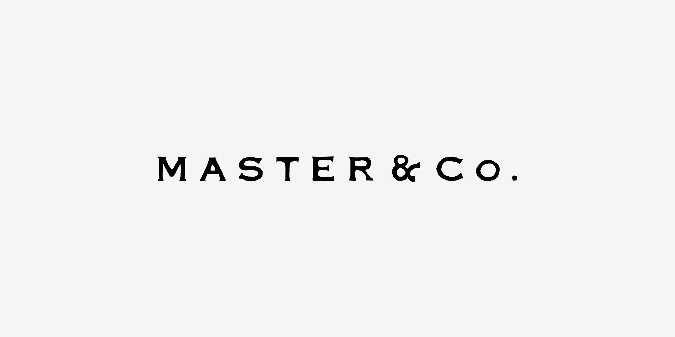 MASTER & Co.の商品一覧を見る