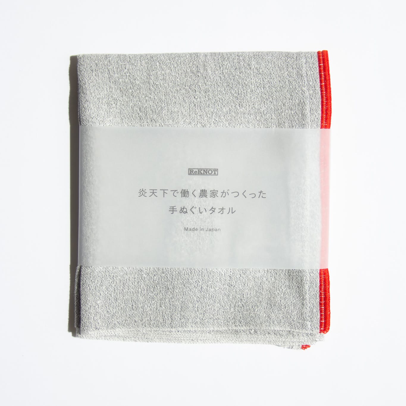 ReKNOT 炎天下で働く農家がつくった手ぬぐいタオル