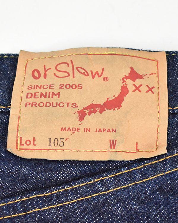 orslow 105 スタンダードデニム | FRENCH Bleu .rooms