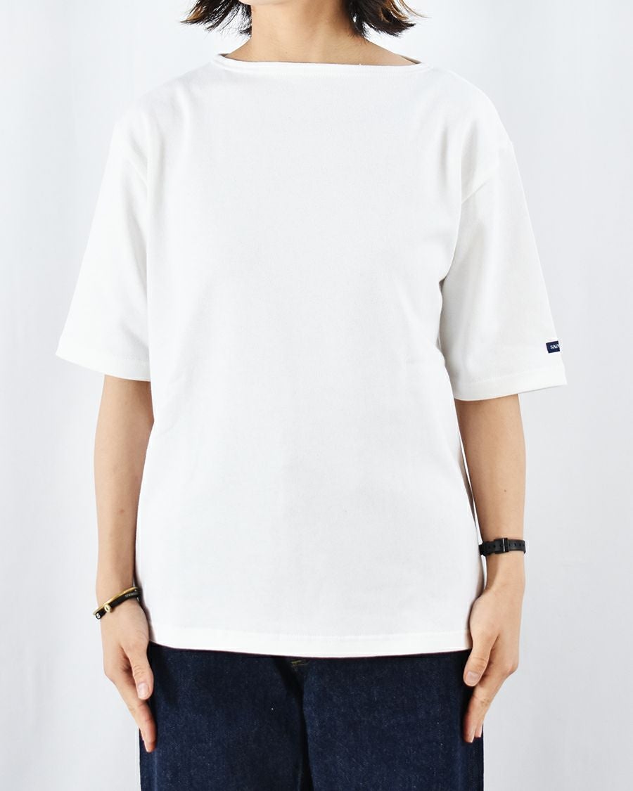 SAINT JAMES ウエッソン半袖バスクTシャツ | FRENCH Bleu .rooms