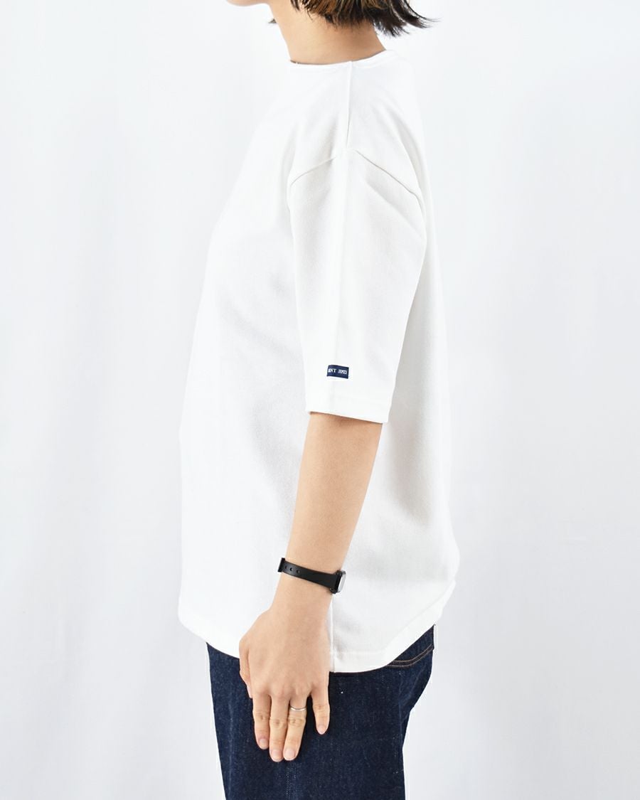 SAINT JAMES ウエッソン半袖バスクTシャツ | FRENCH Bleu .rooms