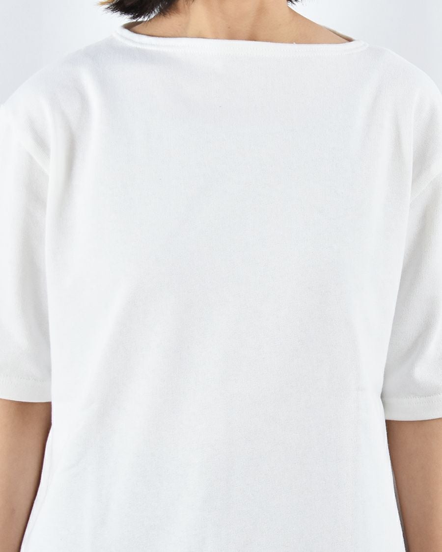 SAINT JAMES ウエッソン半袖バスクTシャツ | FRENCH Bleu .rooms