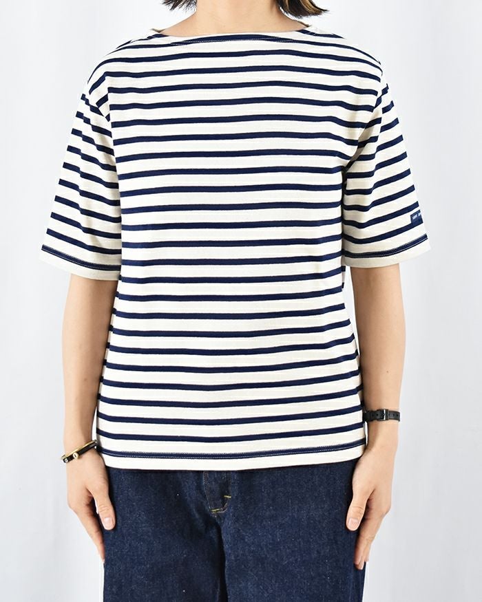 SAINT JAMES ウエッソン半袖バスクTシャツ | FRENCH Bleu .rooms