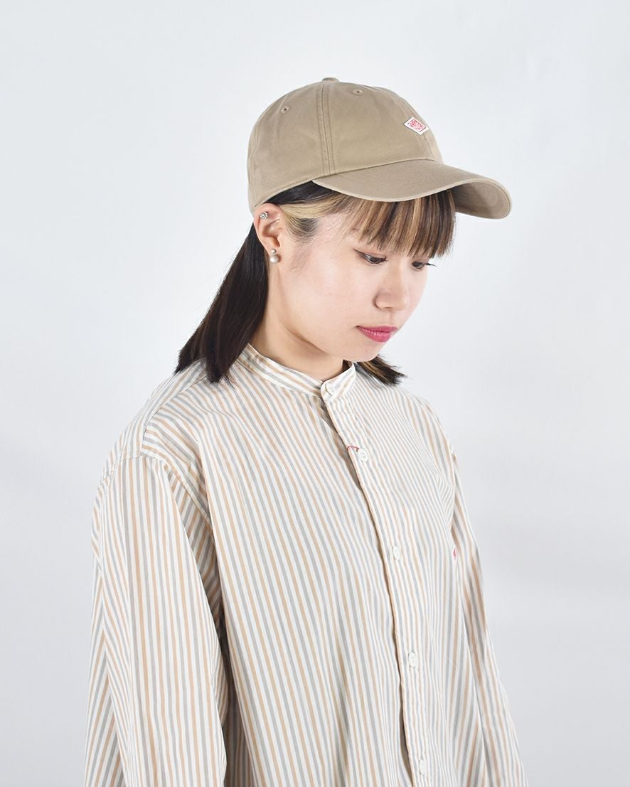 DANTON チノクロス6パネルキャップ | FRENCH Bleu .rooms