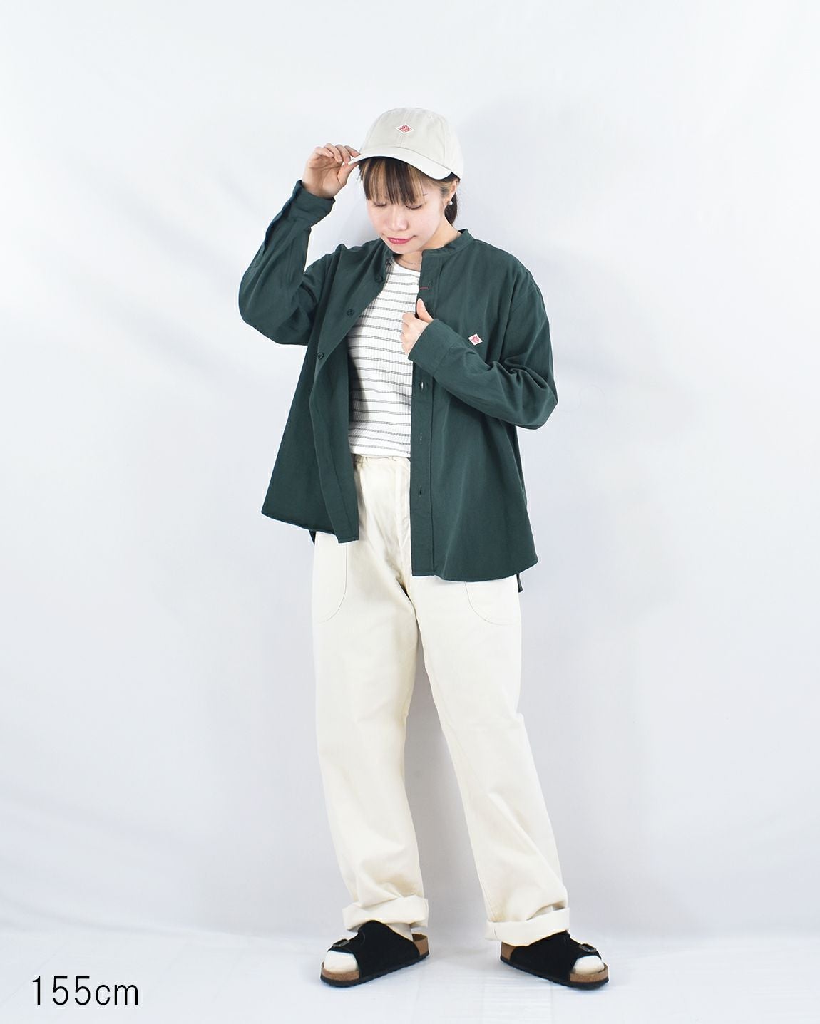 DANTON チノクロス6パネルキャップ | FRENCH Bleu .rooms