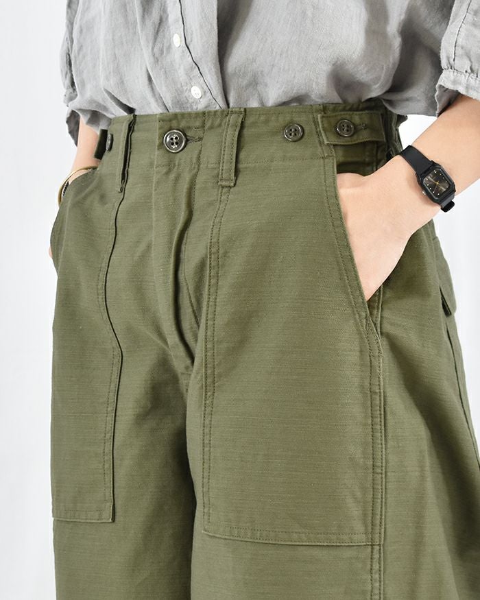 ORDINARY FITS ジェームスファティーグパンツ BACK SATIN | FRENCH
