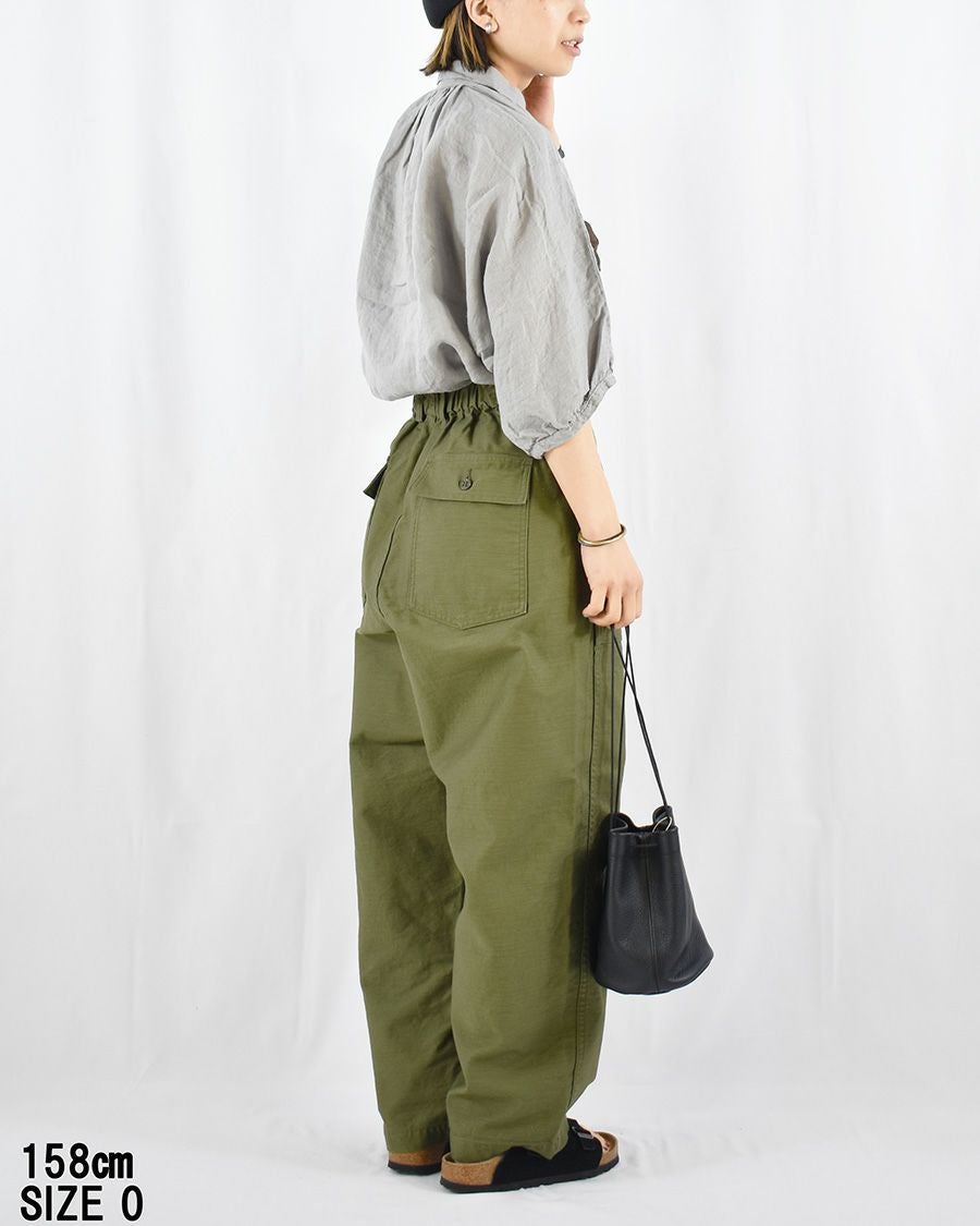 ORDINARY FITS ジェームスファティーグパンツ BACK SATIN | FRENCH