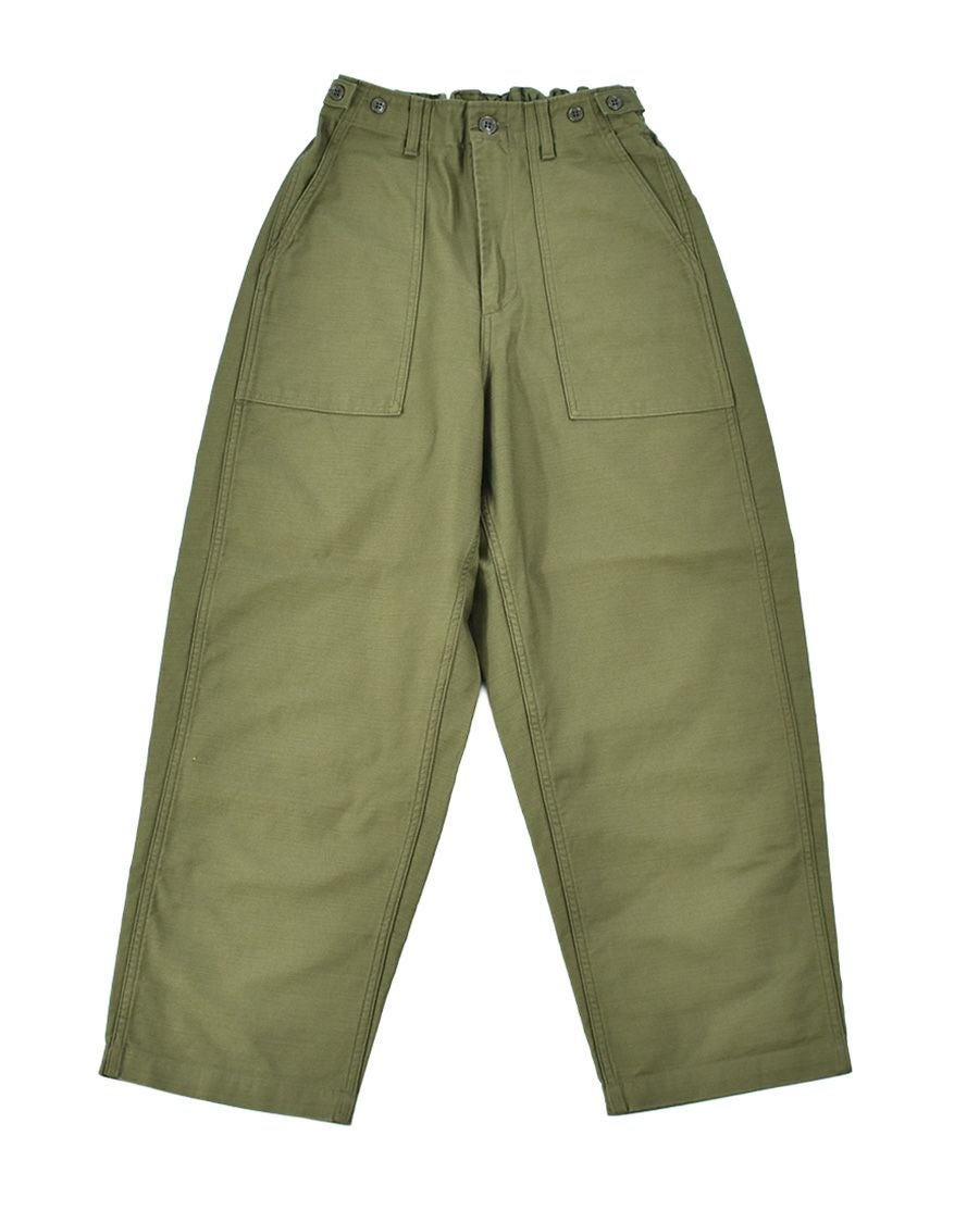 オーディナリーフィッツ／ジェームスファティーグ パンツ／カーキ／サイズ1 ORDINARY FITS ジェームスファティーグパンツ BACK SATIN | FRENCH