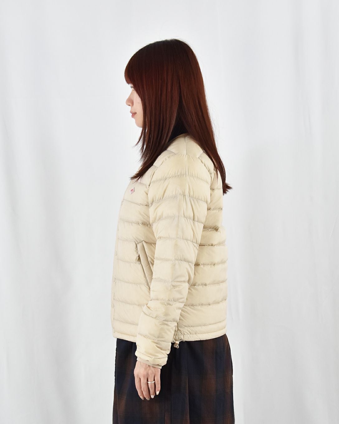 DANTON インナーダウンクルーネックジャケット | FRENCH Bleu .rooms
