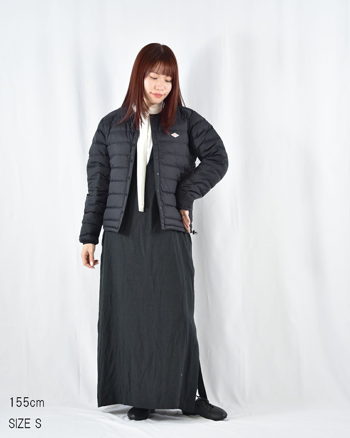 DANTON インナーダウンクルーネックジャケット | FRENCH Bleu .rooms