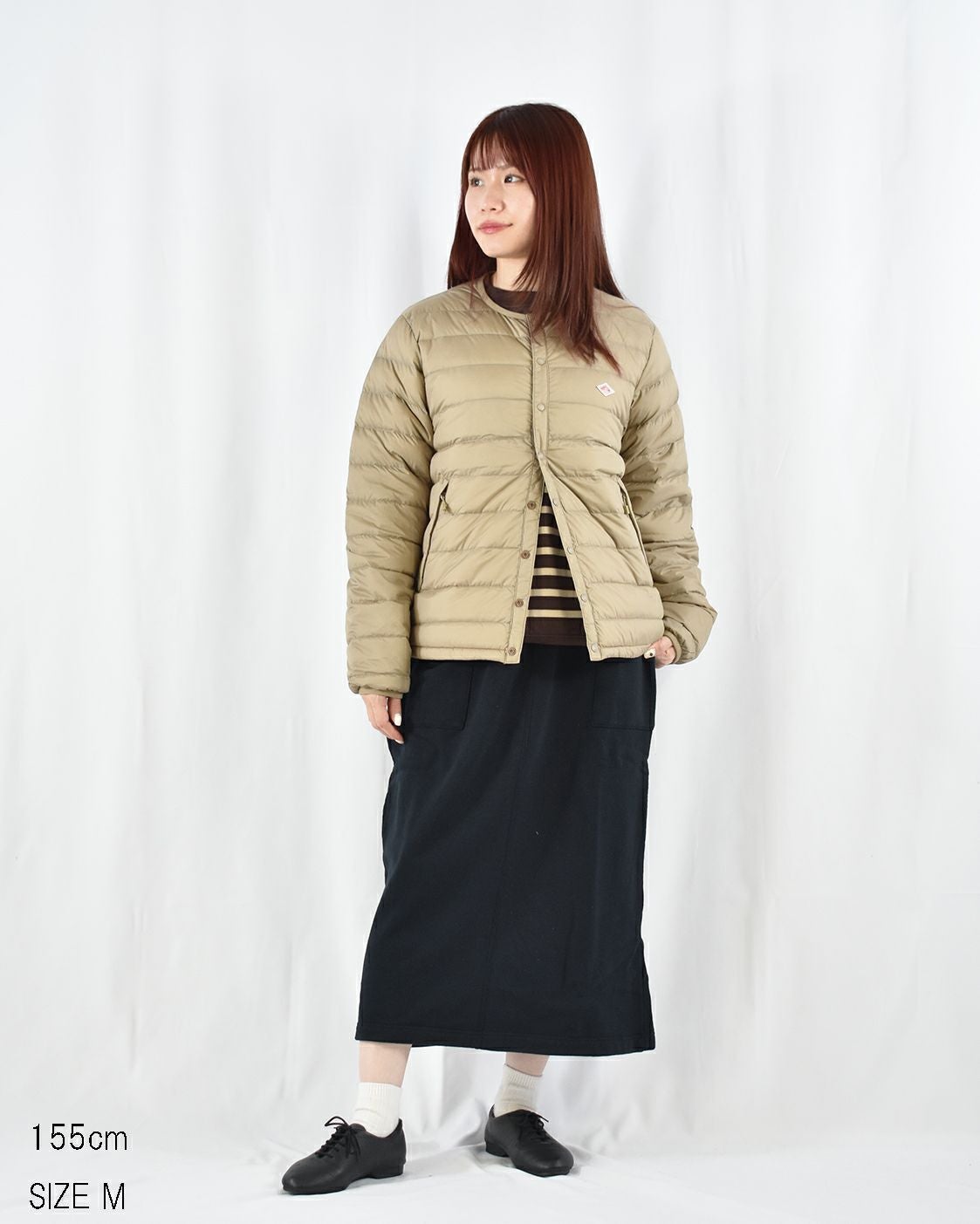 DANTON インナーダウンクルーネックジャケット | FRENCH Bleu .rooms