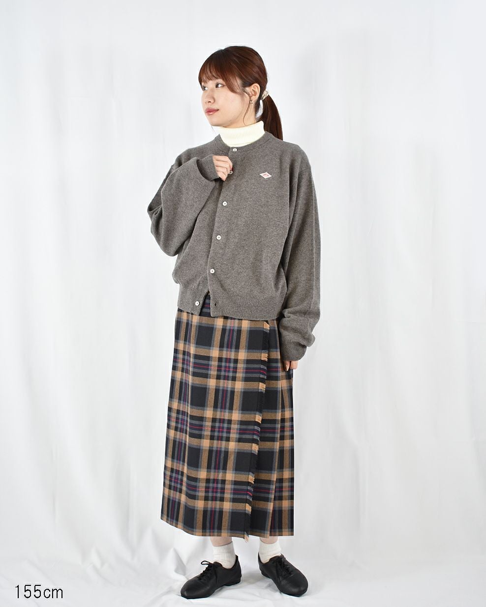 O'NEIL OF DUBLIN チェックキルトスカート 77cm | FRENCH Bleu .rooms