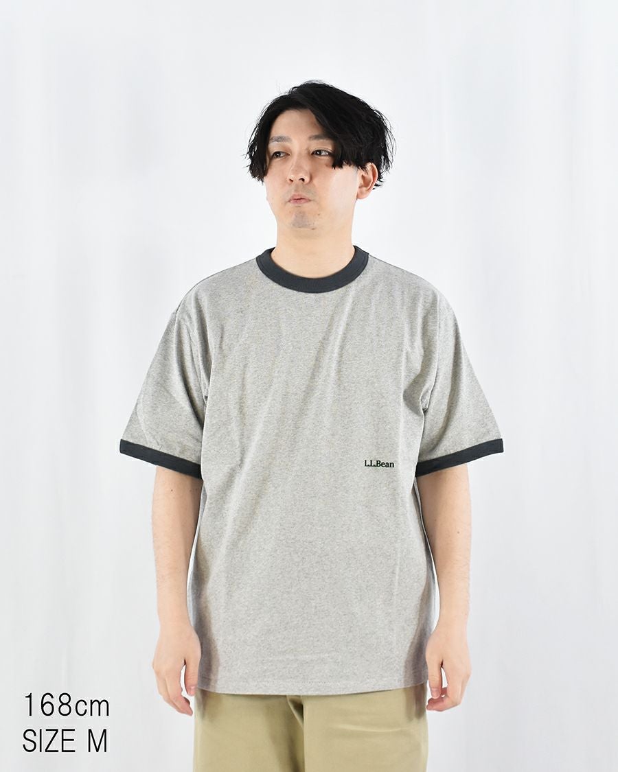 L.L.Bean モリルショートスリーブリンガーTシャツ | FRENCH Bleu .rooms