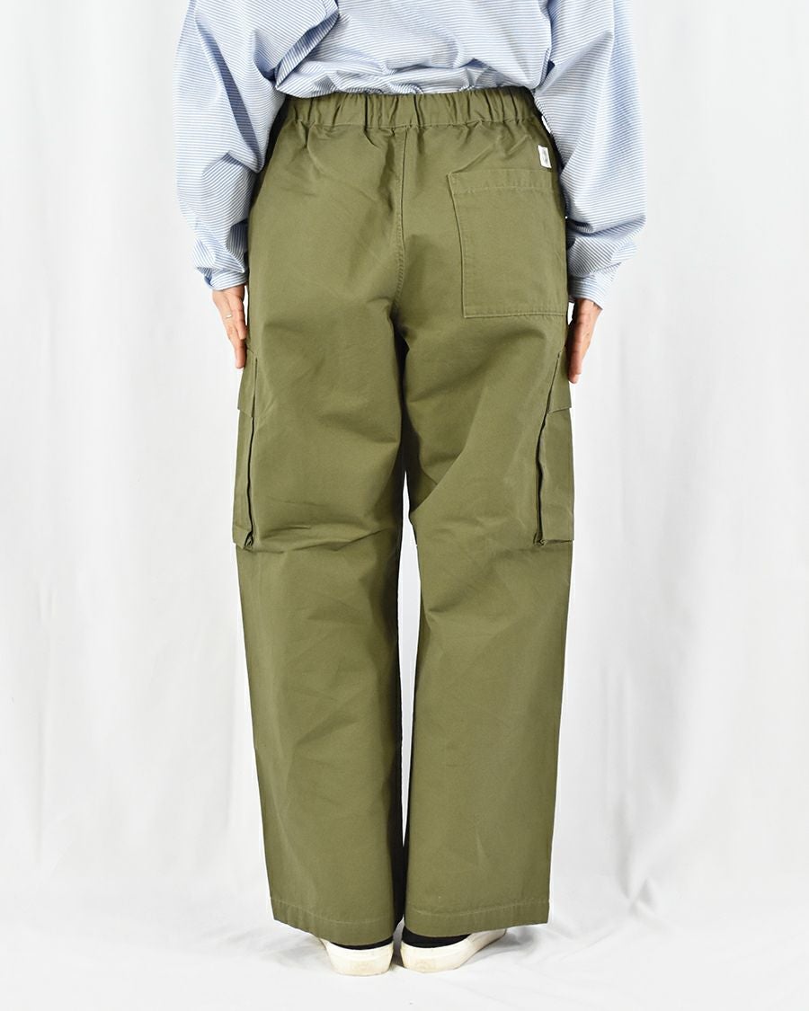 ORCIVAL コットンリネンツイルワッシャーイージーカーゴパンツ