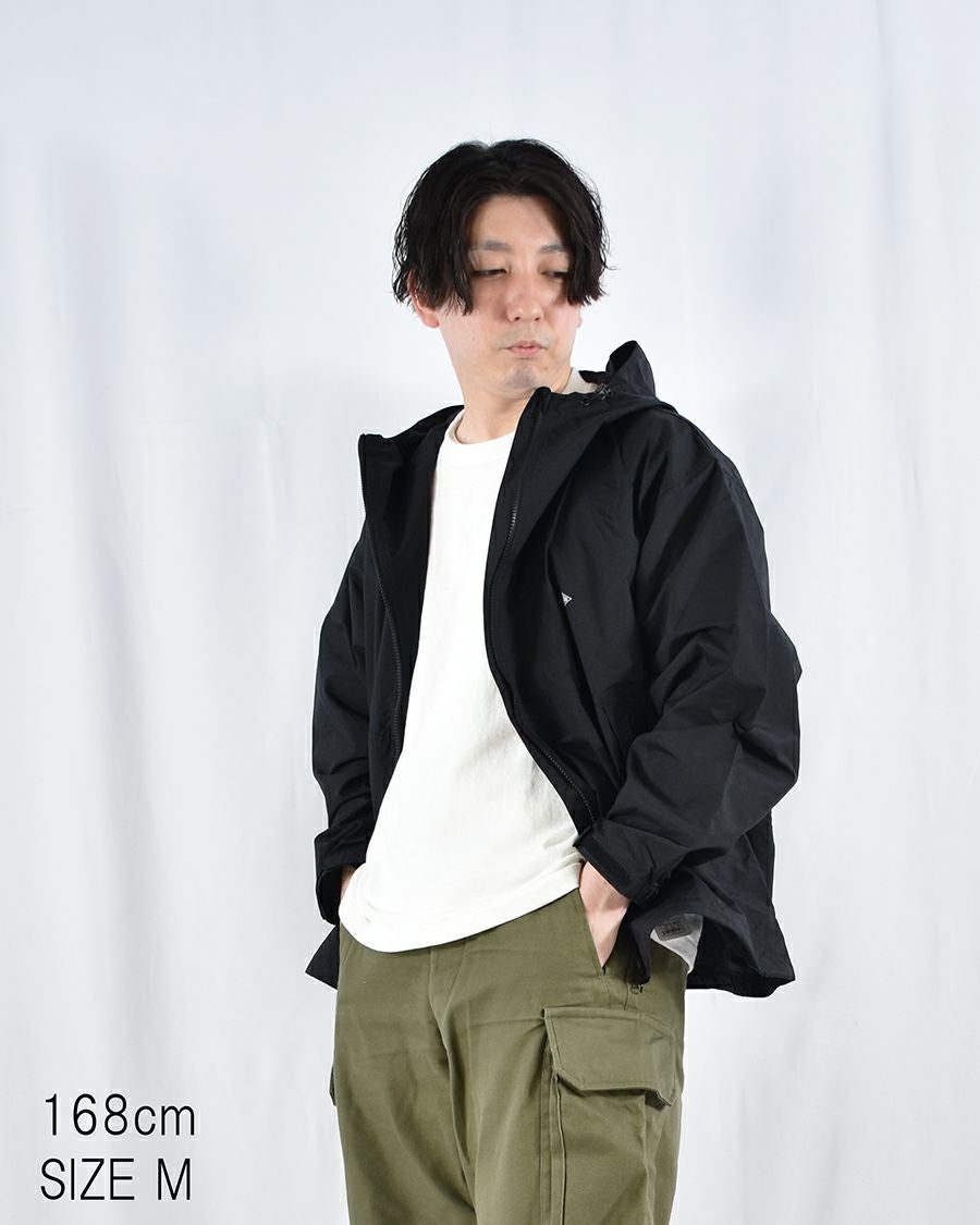 DANTON スタナーナイロンフードショートジャケット MENS | FRENCH Bleu