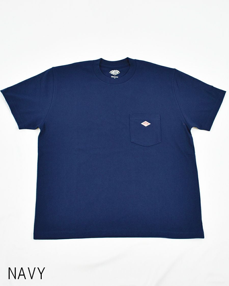 DANTON T/CジャージポケットTシャツ MENS | FRENCH Bleu .rooms
