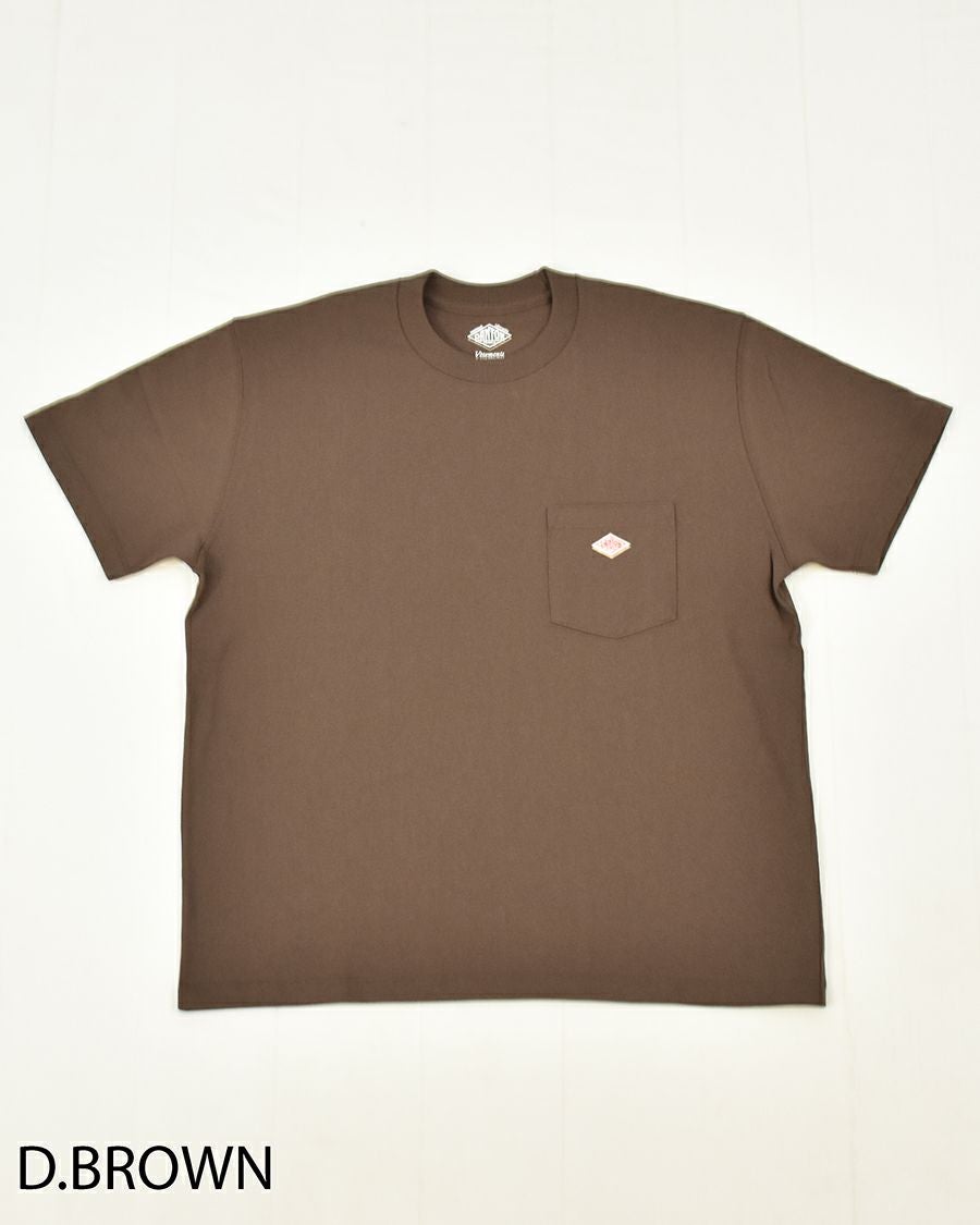 DANTON ポケットTシャツ 2色セット XL DANTON T/CジャージポケットTシャツ MENS | FRENCH Bleu .rooms