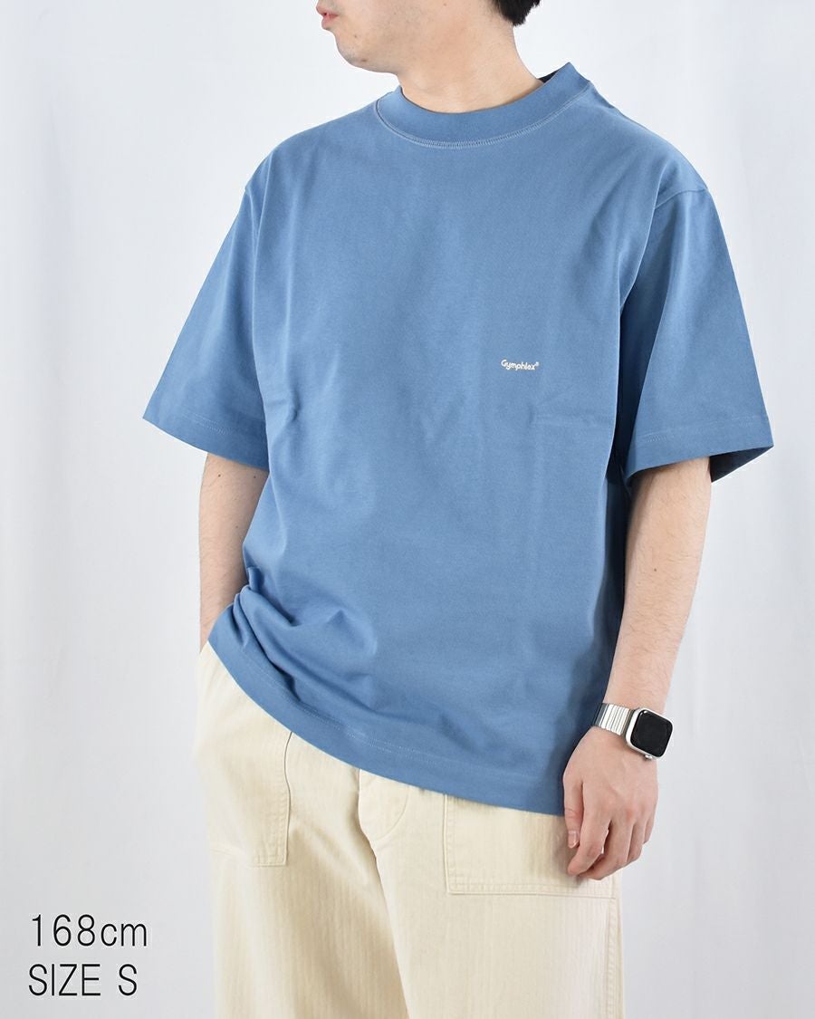 Gymphlex ヘビーウェイトジャージークルーネックTシャツ | FRENCH Bleu