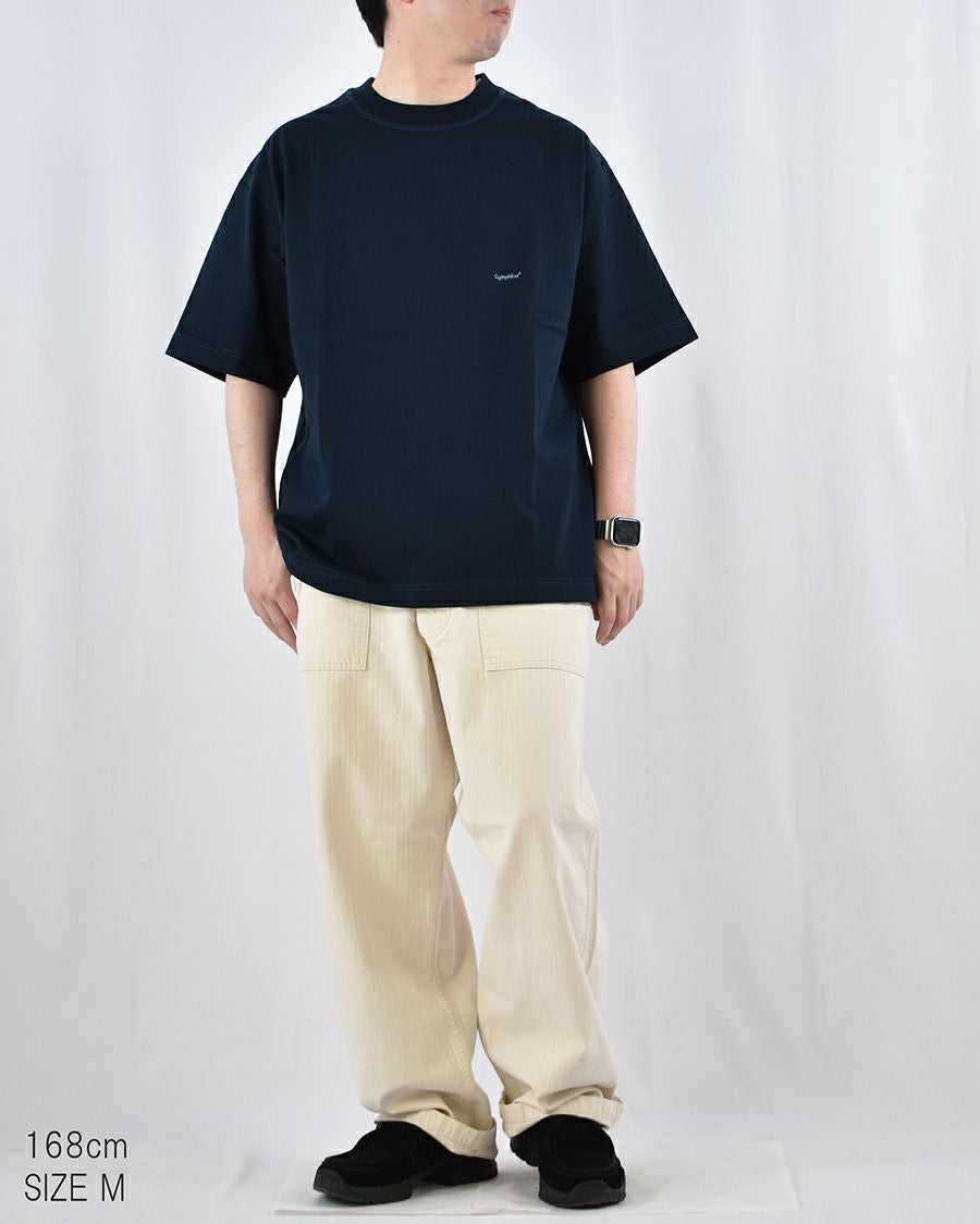 Gymphlex ヘビーウェイトジャージークルーネックTシャツ | FRENCH Bleu