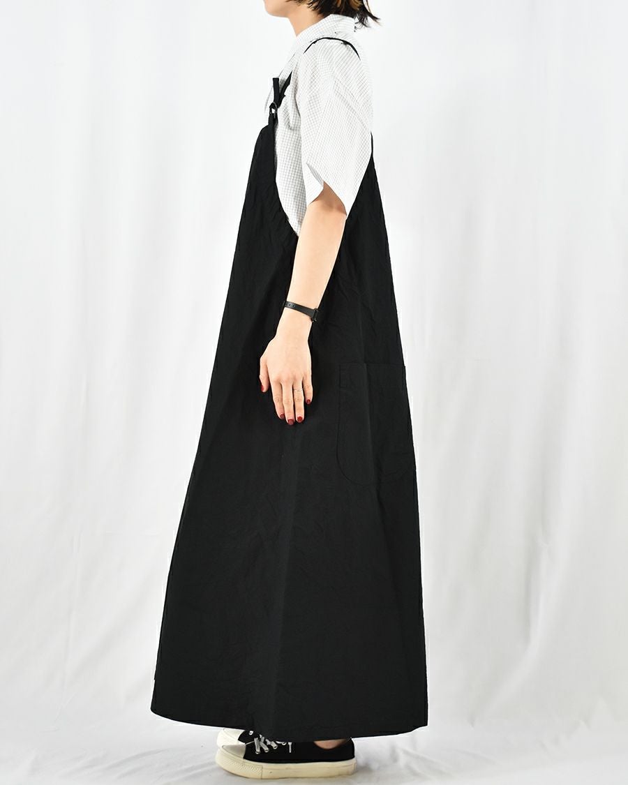 Sarahwear コットンリネンダンプサロペットジャンパースカート Sarahwear コットンリネンダンプサロペットジャンパースカート