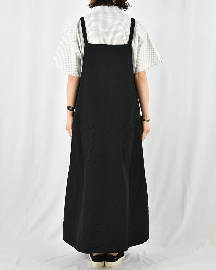 Sarahwear コットンリネンダンプサロペットジャンパースカート Sarahwear コットンリネンダンプサロペットジャンパースカート