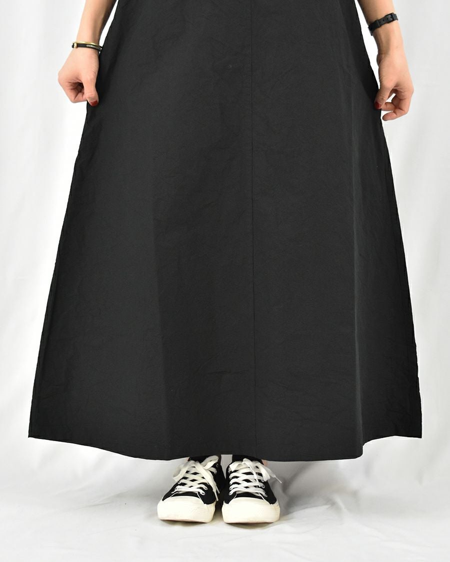 Sarahwear コットンリネンダンプサロペットジャンパースカート
