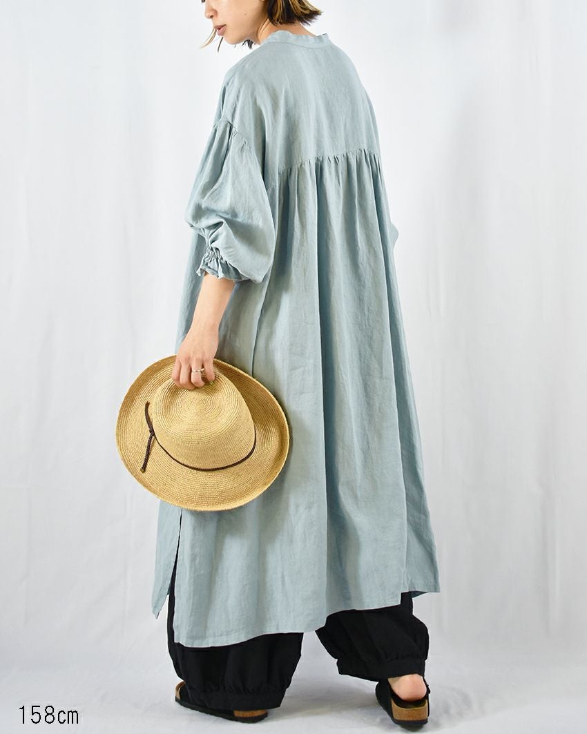 空福　motomi.m モトミエム　リネンデニムパネルスカート リネンデニムパネルスカート | motomi.m online store
