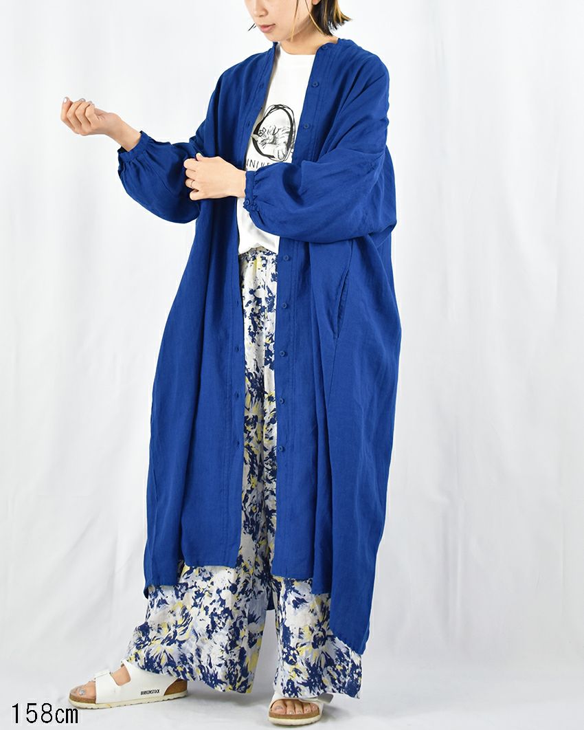 motomi.m リネンカーゴパンツ | FRENCH Bleu .rooms