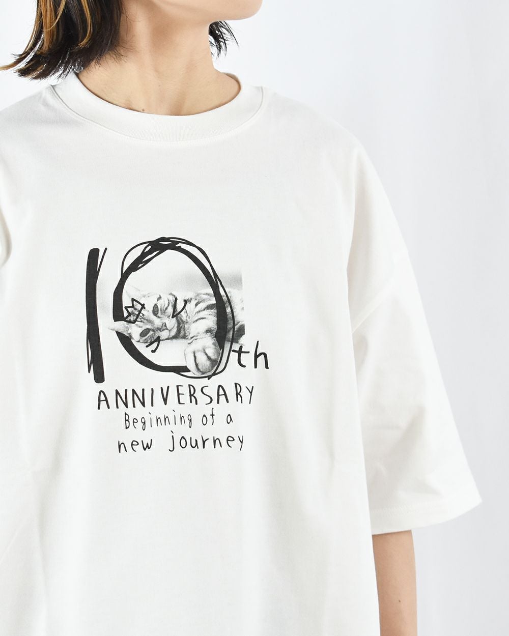 motomi.m 10ans プリントTシャツ | FRENCH Bleu .rooms