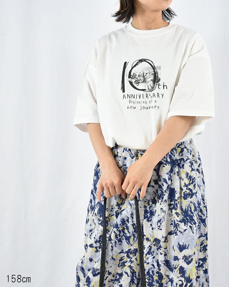 ICHI Antiquites フレンチリネンクルミボタンピンタックシャツ