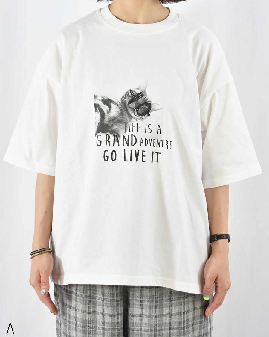 motomi.m 10ans プリントTシャツ | FRENCH Bleu .rooms