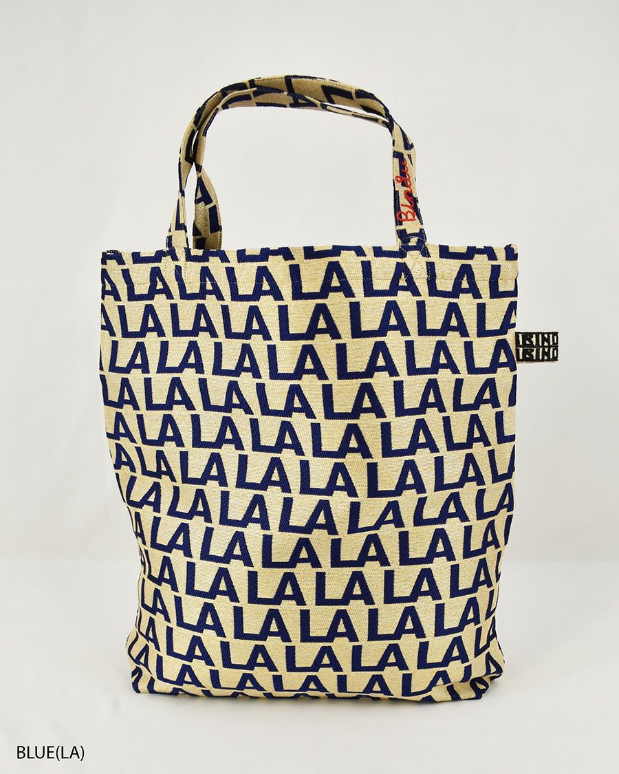 BINDU NY LA ジャカードトートバッグ | FRENCH Bleu .rooms