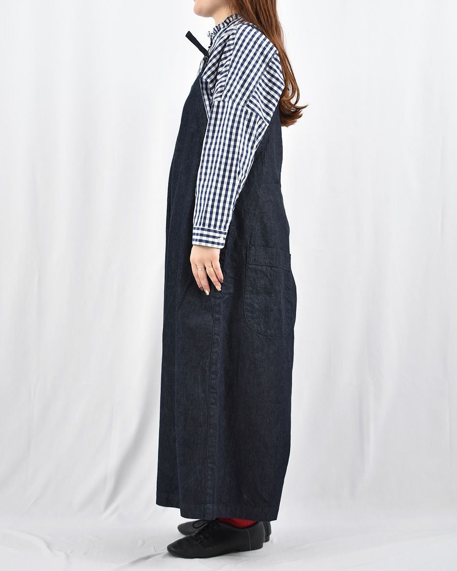 Sarahwear インディゴデニムサロペット | FRENCH Bleu .rooms