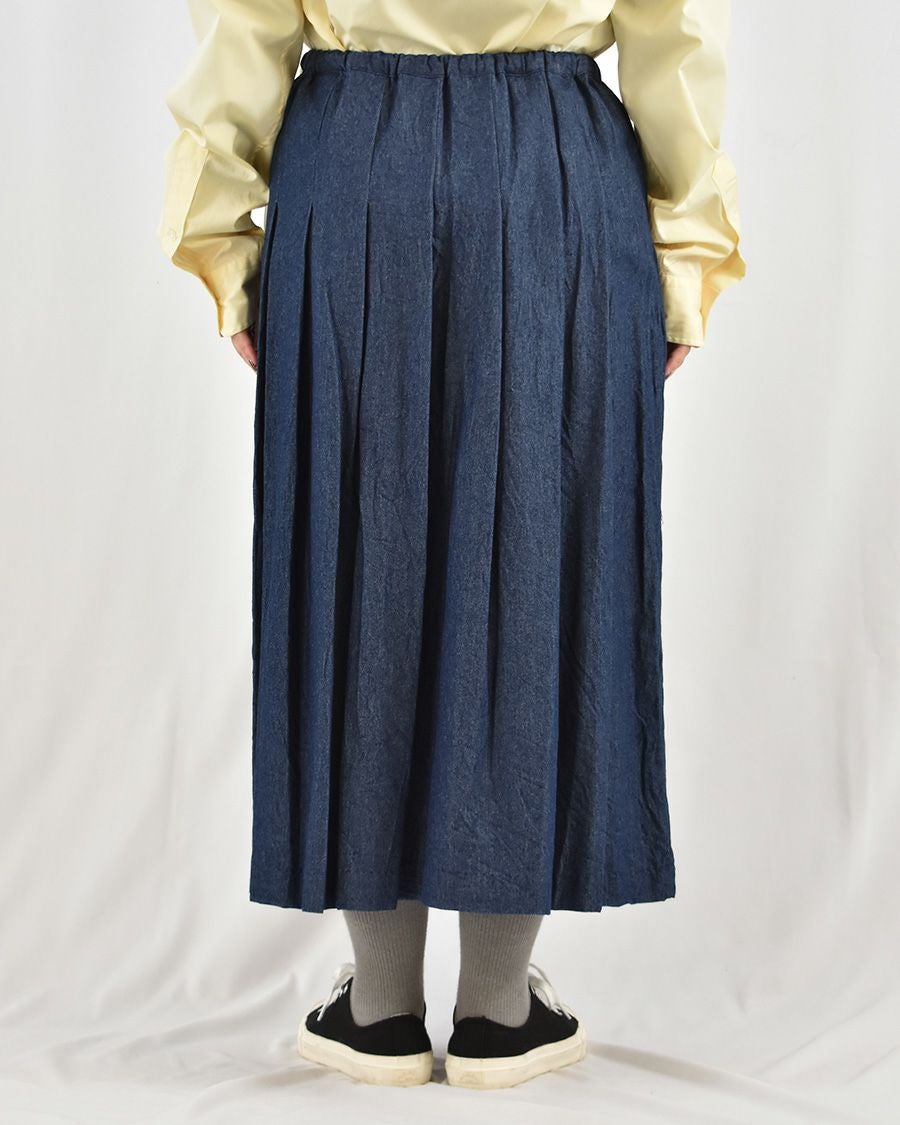 Indigo Sea オーガニックコットン ロングスカート　即完売色 000000004804-03.jpg?size=xl&w=
