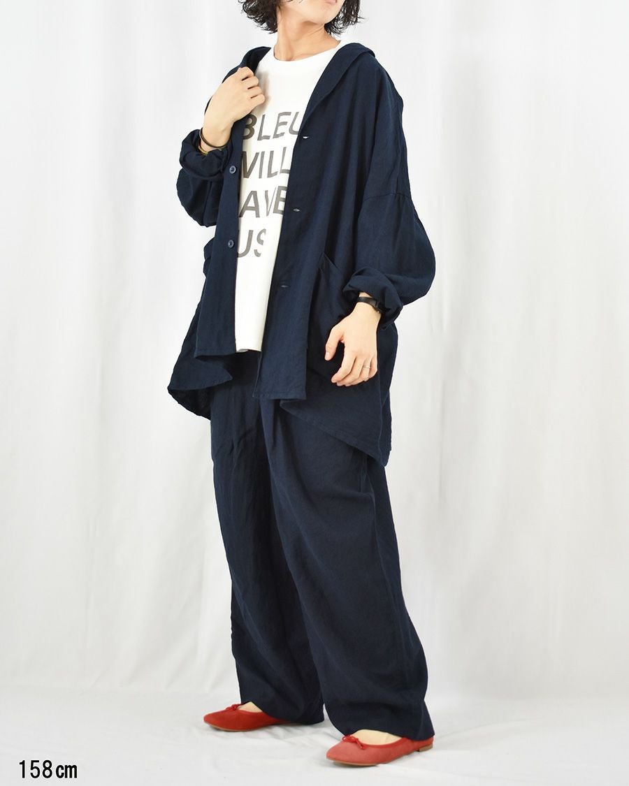 Gauze# シンルーミーパンツ mode Ver. | FRENCH Bleu .rooms