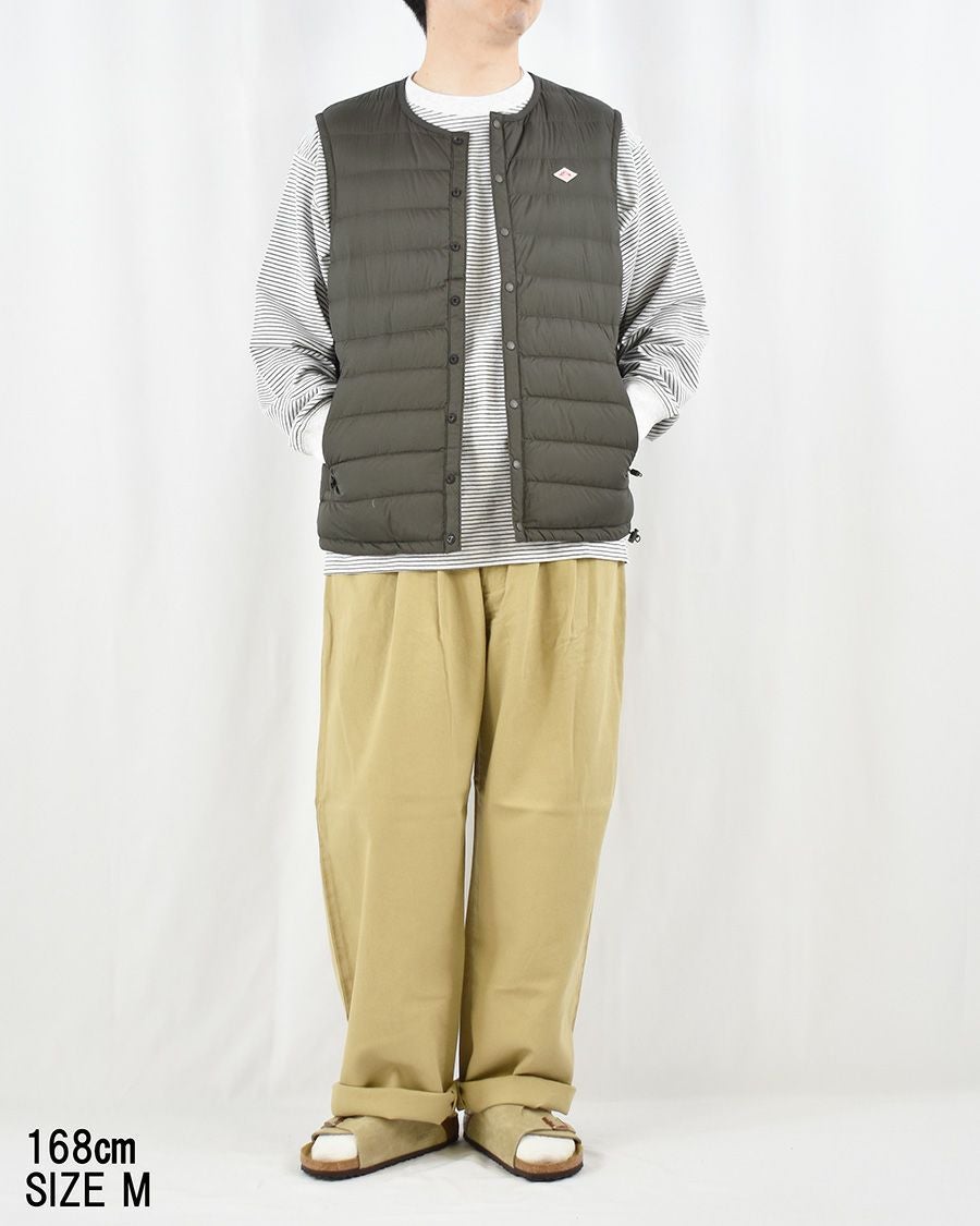 DANTON ウールライクミドルダウンフード付きジャケット MENS | FRENCH