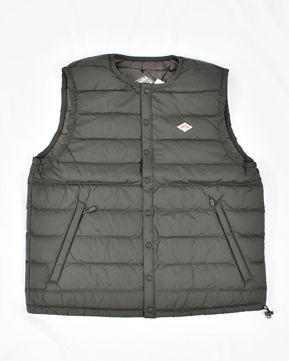 ダントン　ダウンベスト　インナーベスト ◇DANTON(ダントン) INNNER DOWN CREWNECK VEST インナーダウン クルー