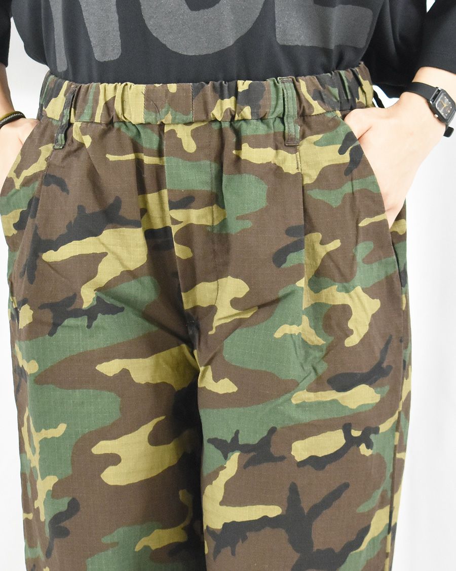 FRENCH Bleu別注】MASTER&Co. レオパetカモ イージーパンツ | FRENCH