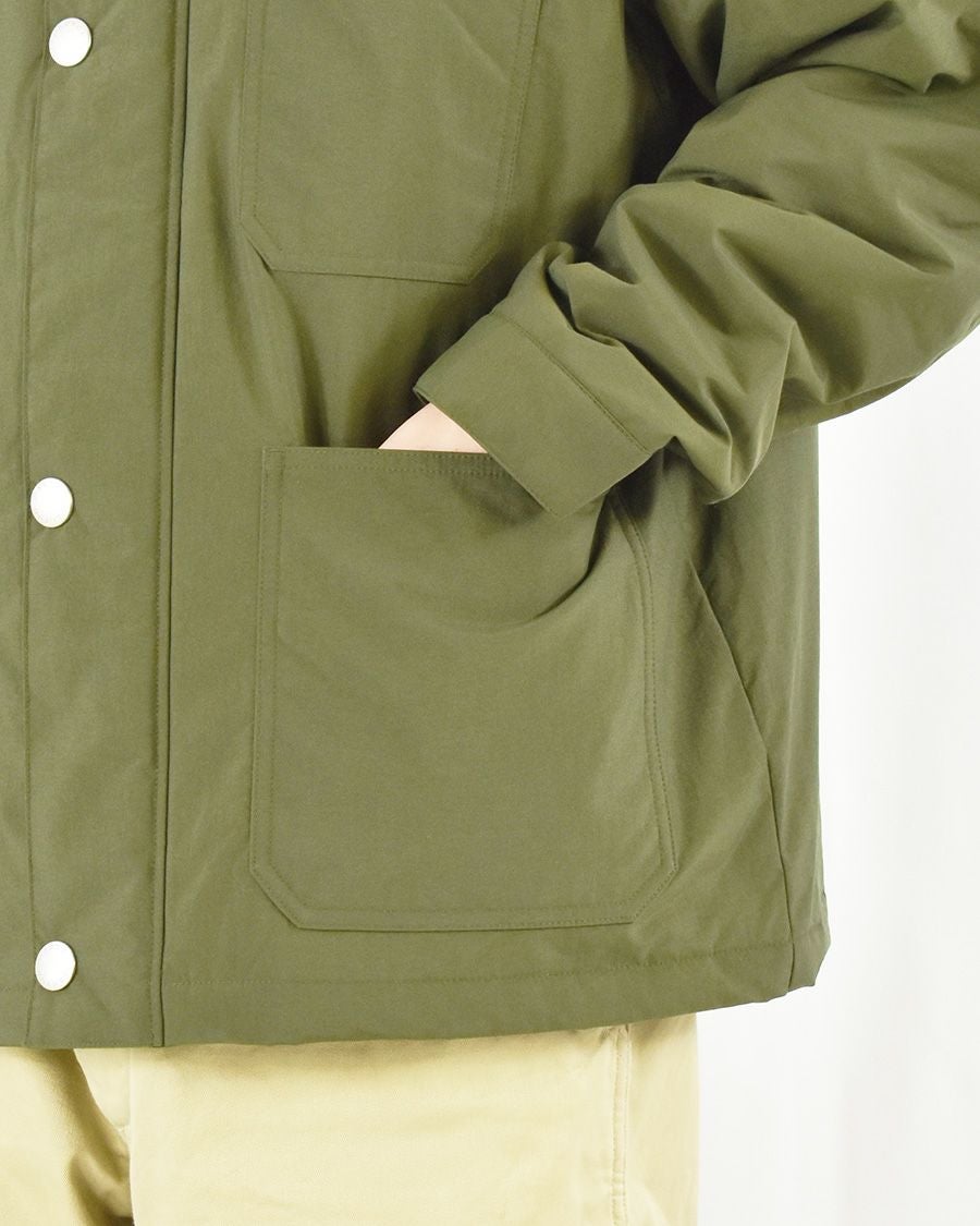 DANTON ナイロンタフタカバーオールジャケット MENS | FRENCH Bleu .rooms