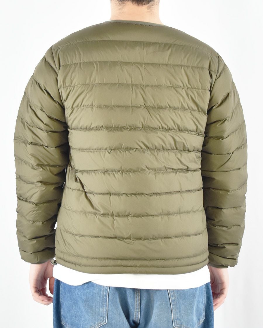 DANTON インナーダウンクルーネックジャケット MENS | FRENCH Bleu .rooms