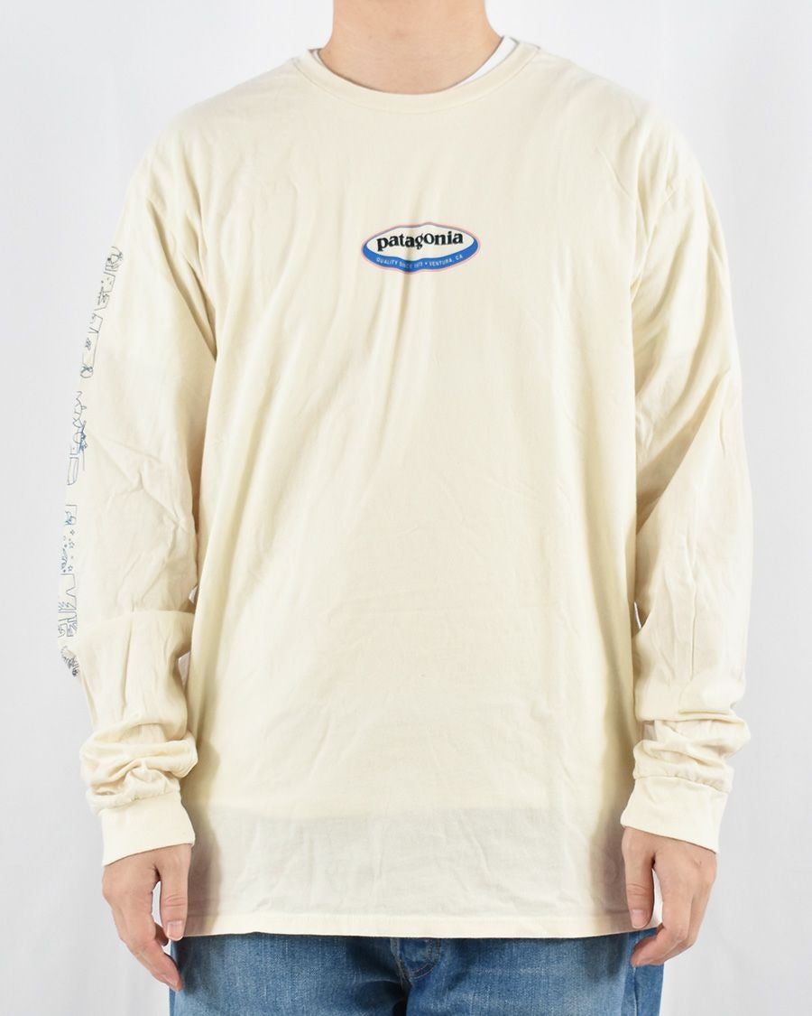 Patagonia メンズロングスリーブ ロングウェイ ラウンドオーガニックT