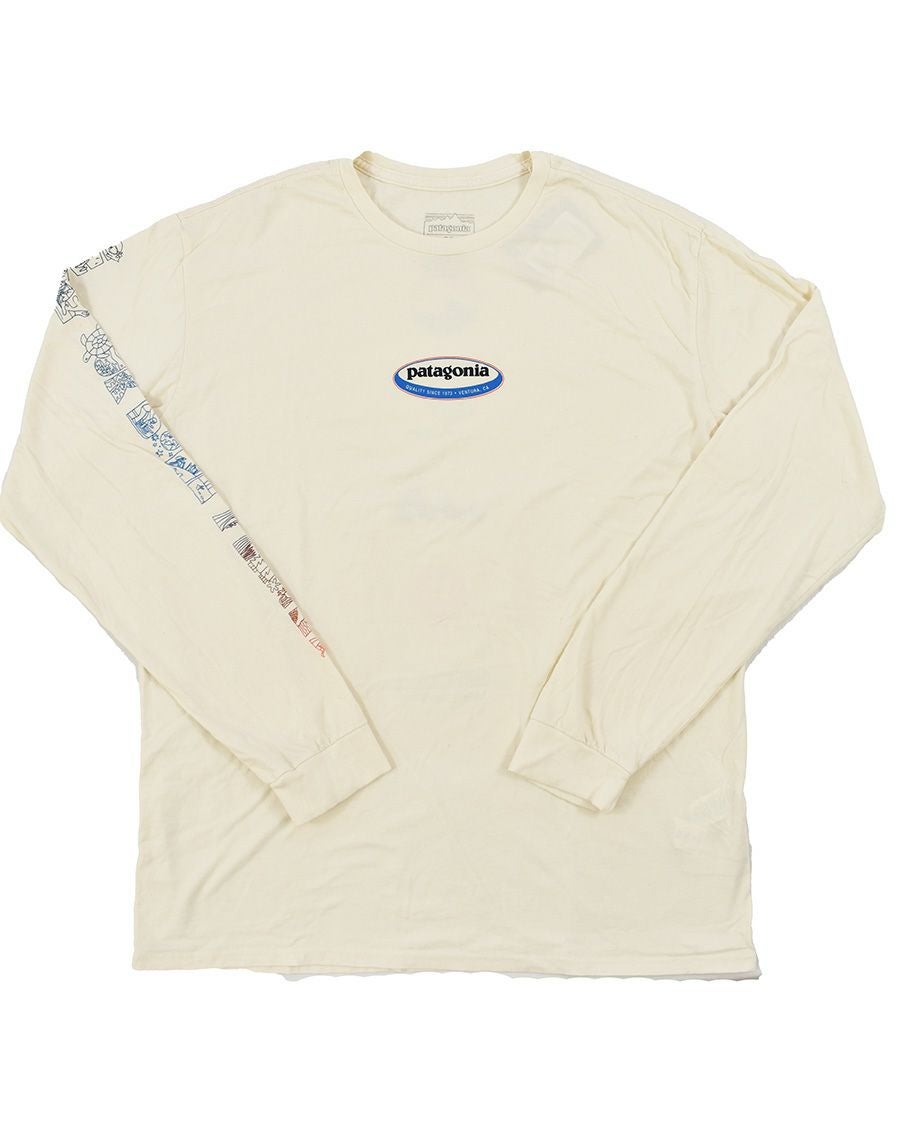 Patagonia メンズロングスリーブ ロングウェイ ラウンドオーガニックT