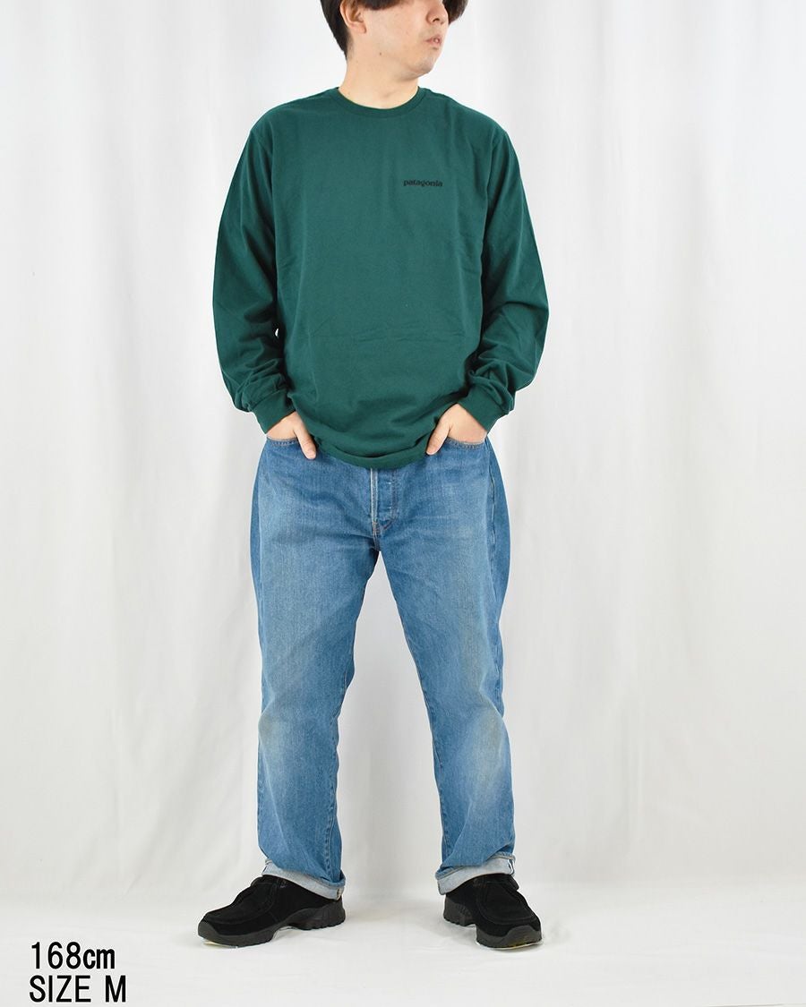 Patagonia メンズロングスリーブ ロングウェイ ラウンドオーガニックT