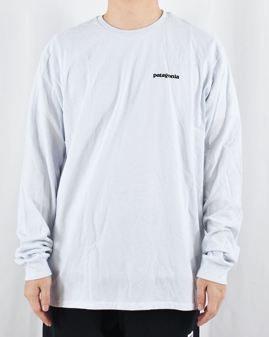 patagonia メンズ・ロングスリーブ・オーガニック・Tシャツ 新品 Patagonia メンズロングスリーブ ロングウェイ ラウンドオーガニックT