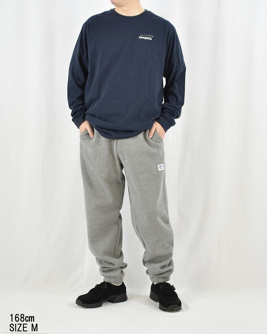 Patagonia メンズロングスリーブ キャスティングロゴ レスポン