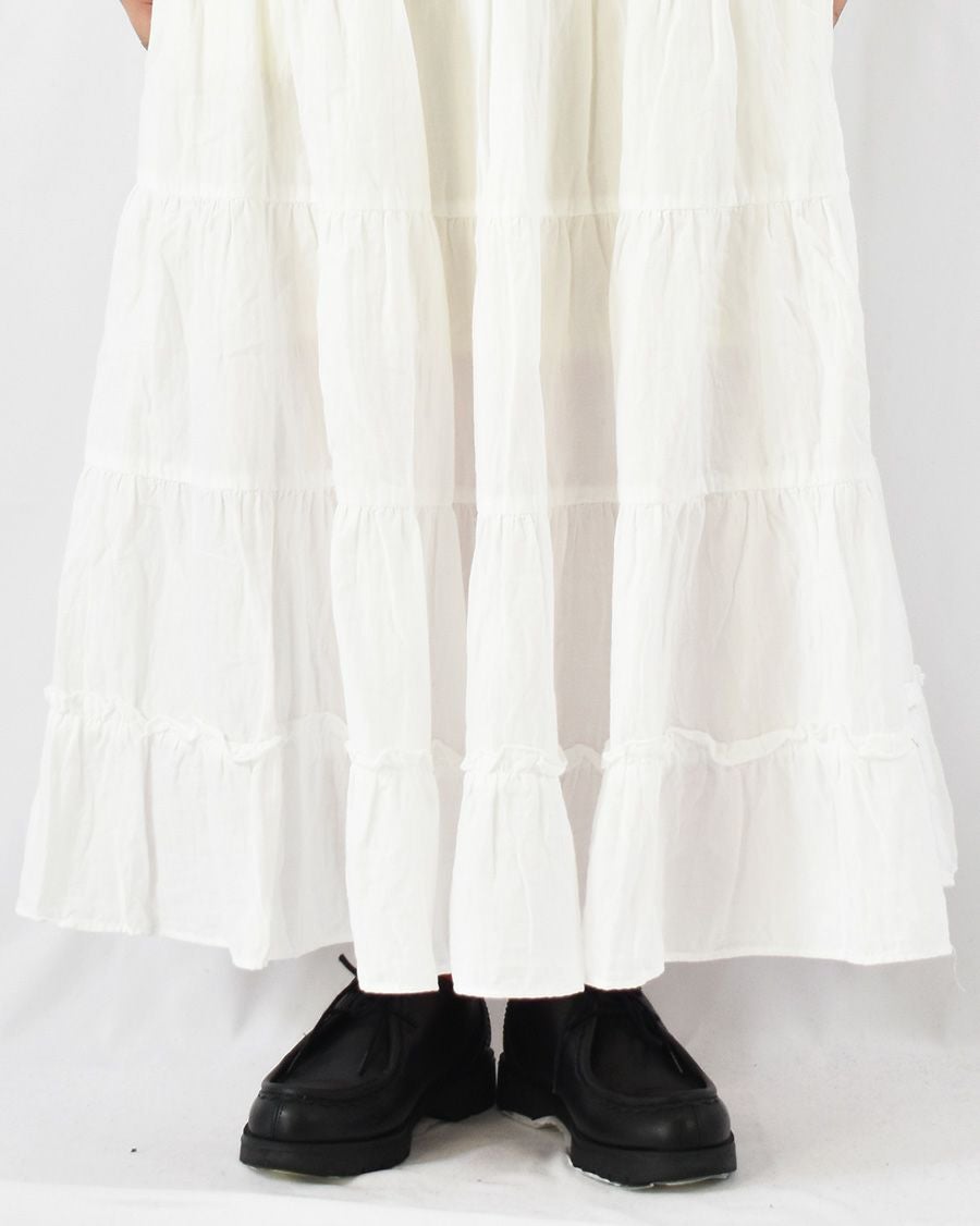 STAFF別注】Gauze#×Bleu ティアードスカート | FRENCH Bleu .rooms