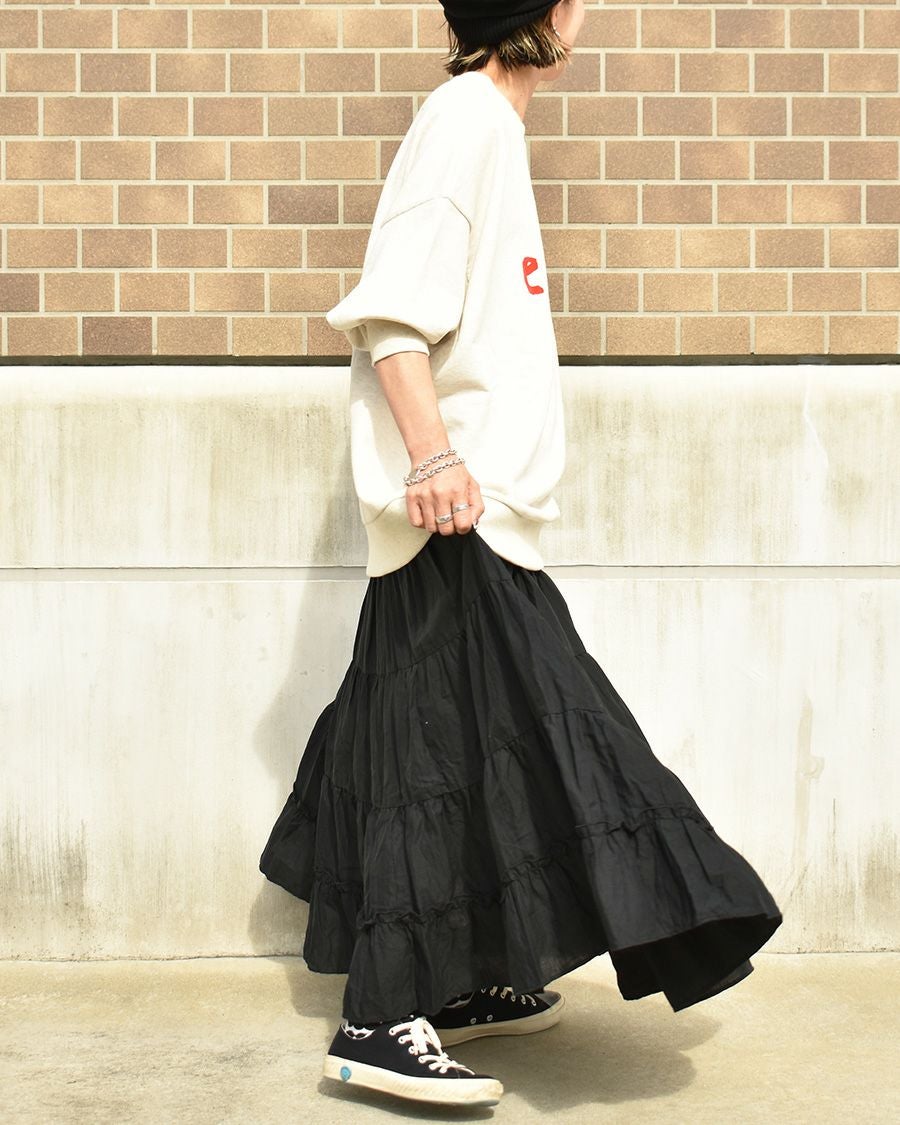 STAFF別注】Gauze#×Bleu ティアードスカート | FRENCH Bleu .rooms