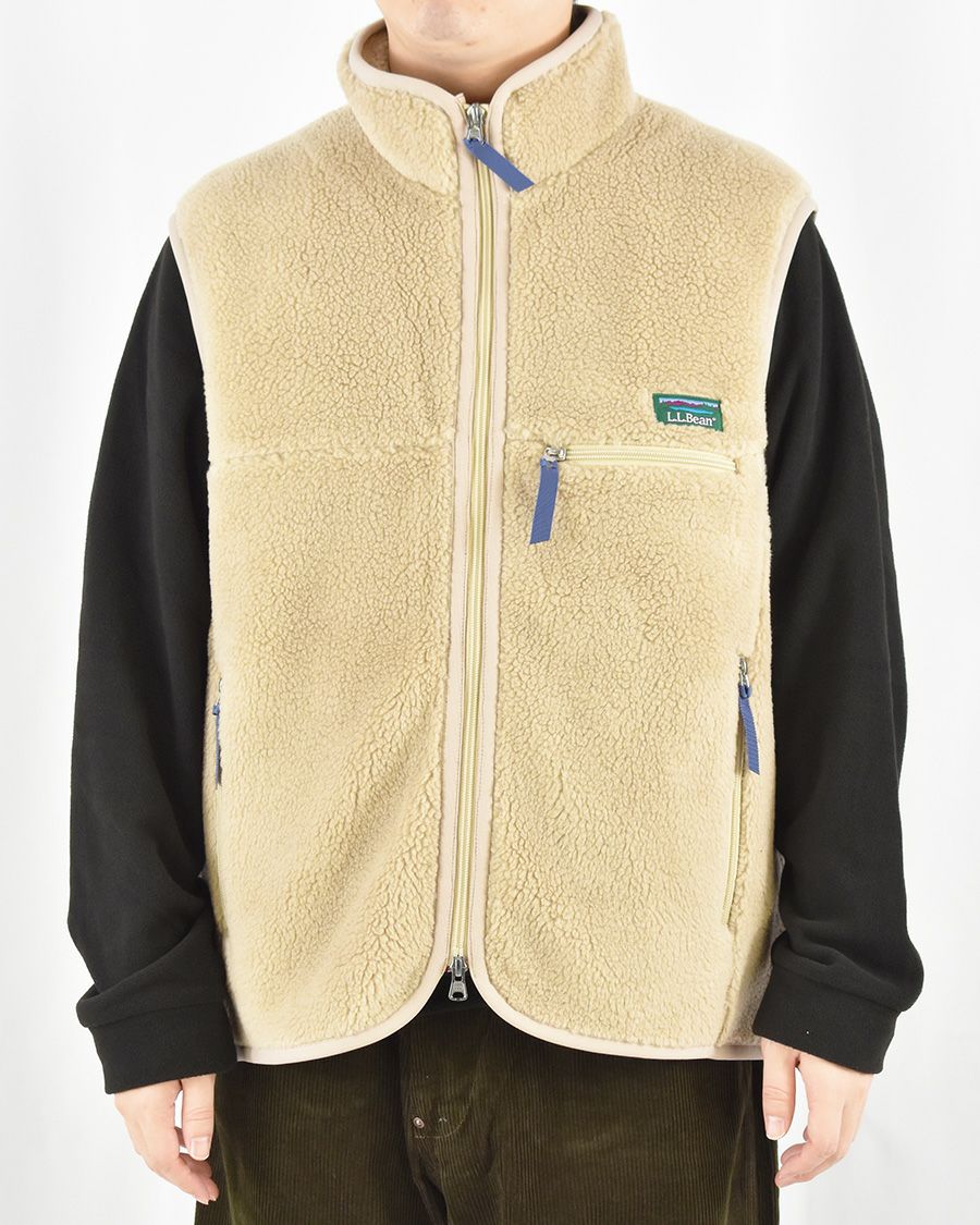 L.L.Bean トップシャムボアフリースベスト MENS | FRENCH Bleu .rooms