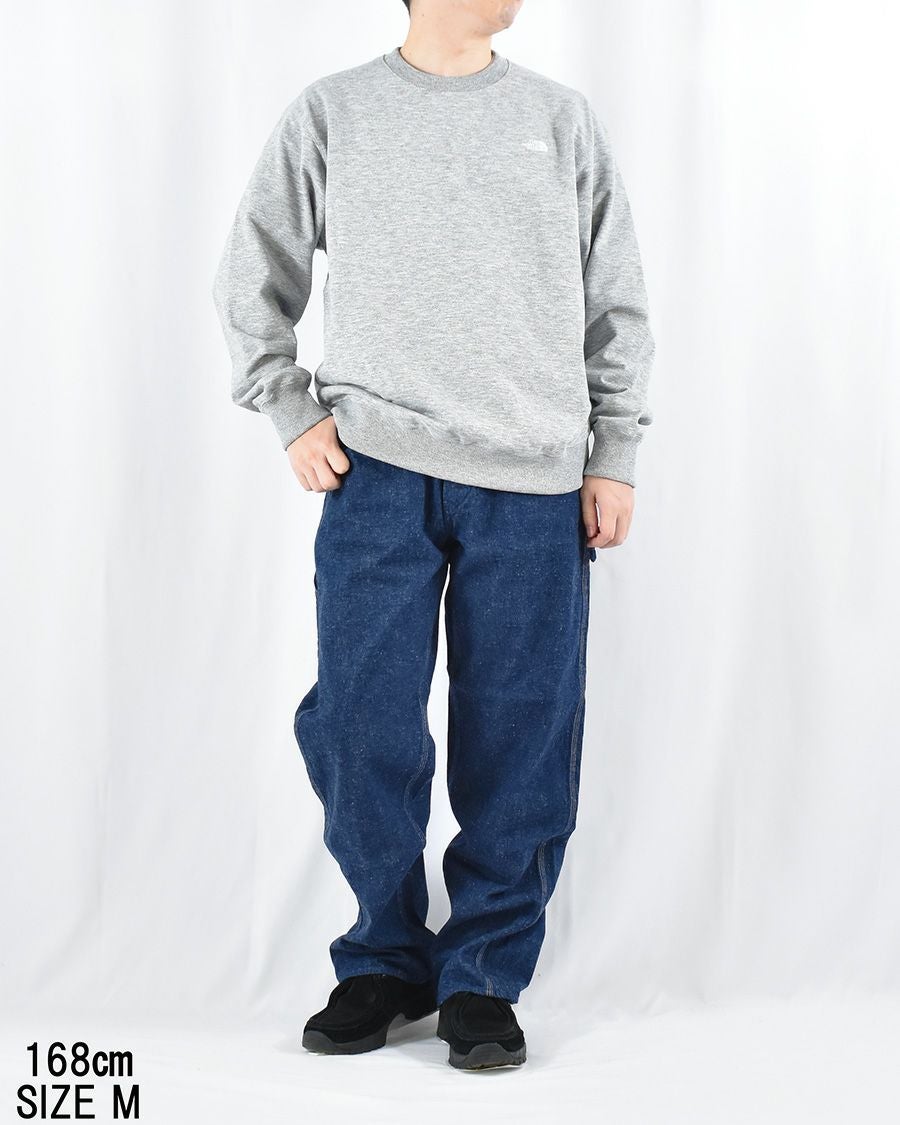 THE NORTH FACE スモールロゴヘザースウェットクルー | FRENCH Bleu .rooms